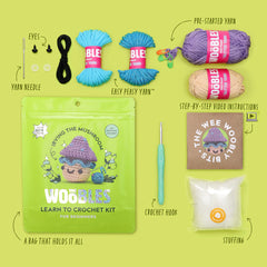 Irving the Mushroom Crochet Kit