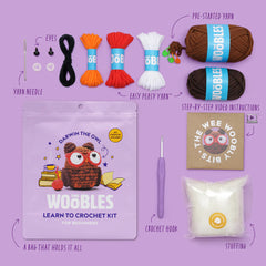 Darwin the Owl Crochet Kit