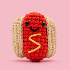 Frank the Hot Dog Crochet Kit