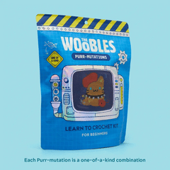 One-of-a-Kind Purr-Mutation Crochet Kit