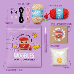 Clyde the Peanut Butter Crochet Kit