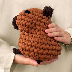 Hugh the Capybara Extra Squeezy Crochet Kit