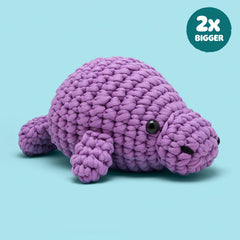 Phyllis the Manatee Extra Squeezy Crochet Kit